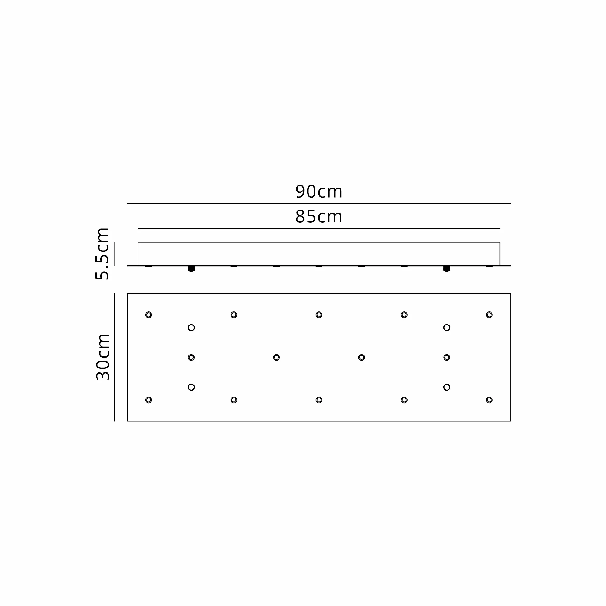 Modular Canopy Ceiling Boxes Mantra Multiple Pendant